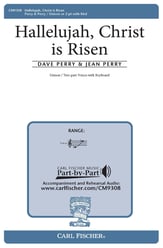 Hallelujah, Christ Is Risen! Unison choral sheet music cover